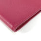 LOUIS VUITTON Logo Book Cover, Stationery Case, Notebook Cover, Leather, Unisex, Purple