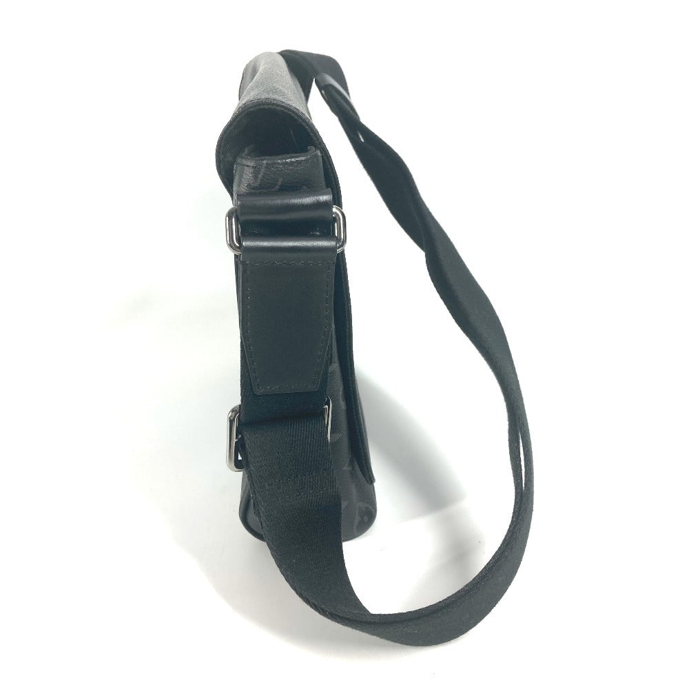 LOUIS VUITTON M45272 モノグラムエクリプス ディストリクトPM カバン フラップ 斜め掛け ショルダーバッグ モノグラムエクリプスキャンバス ユニセックス ブラック