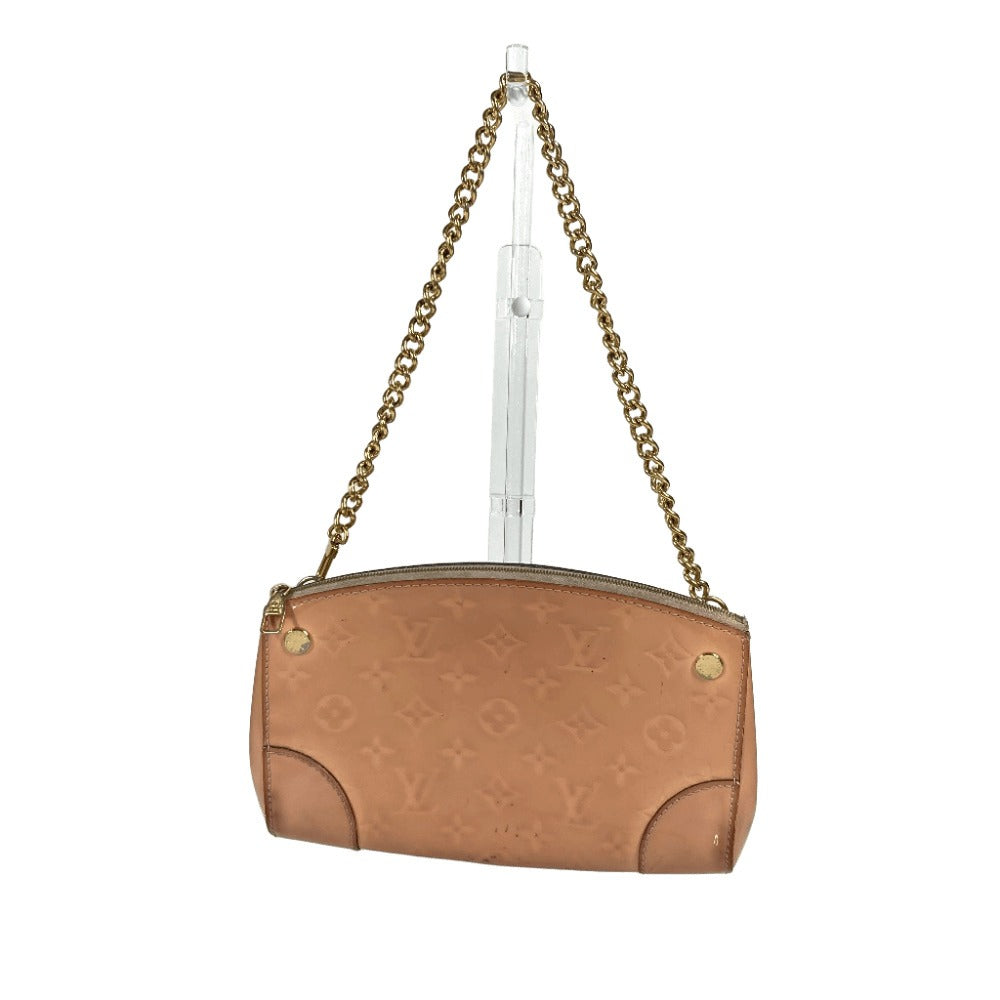 LOUIS VUITTON M50410 Monogram Vernis Santa Monica Chain Bag, Handbag, Shoulder Bag, Monogram Vernis, Women's, Rose Ballerine, Pink