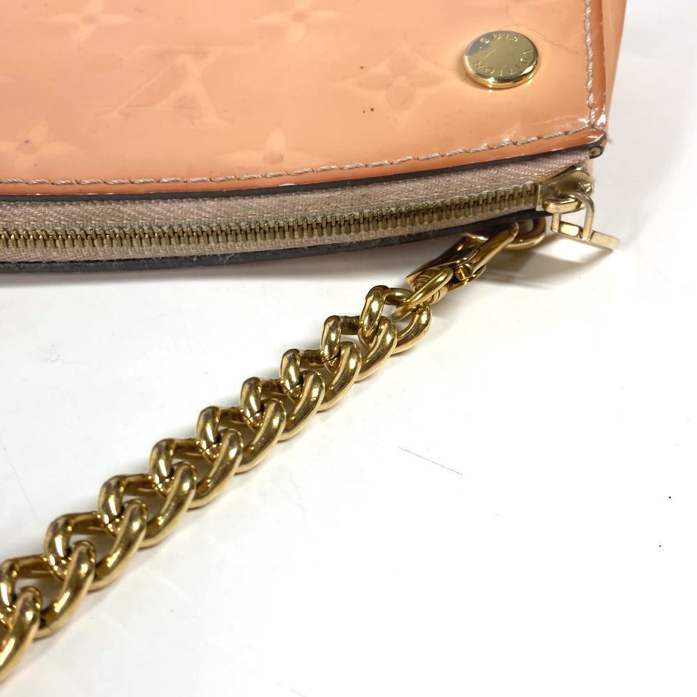 LOUIS VUITTON M50410 Monogram Vernis Santa Monica Chain Bag, Handbag, Shoulder Bag, Monogram Vernis, Women's, Rose Ballerine, Pink