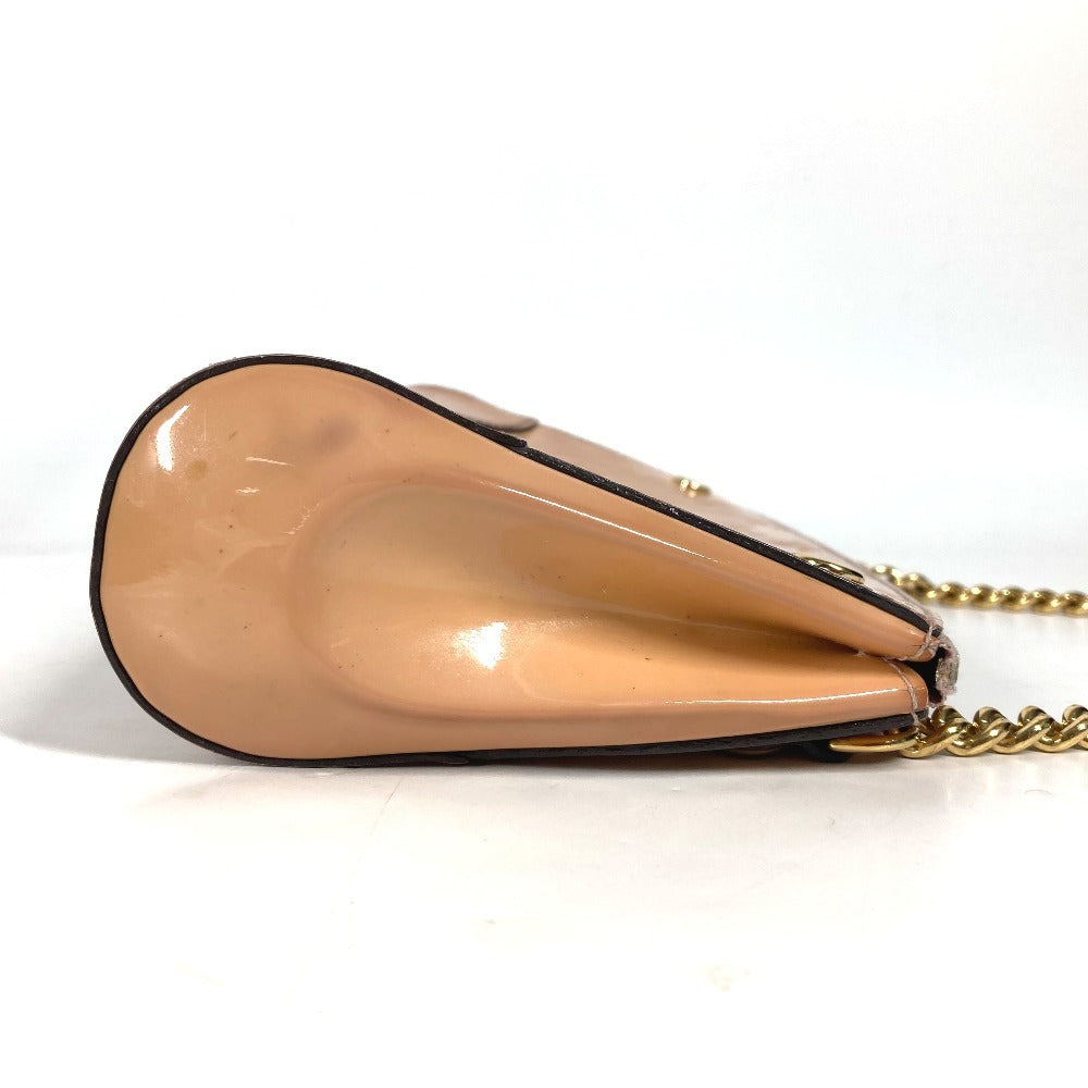 LOUIS VUITTON M50410 Monogram Vernis Santa Monica Chain Bag, Handbag, Shoulder Bag, Monogram Vernis, Women's, Rose Ballerine, Pink