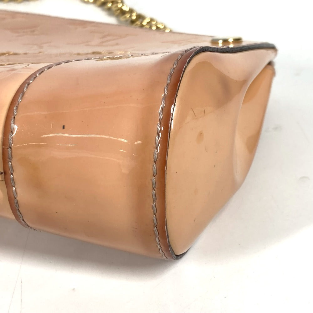 LOUIS VUITTON M50410 Monogram Vernis Santa Monica Chain Bag, Handbag, Shoulder Bag, Monogram Vernis, Women's, Rose Ballerine, Pink