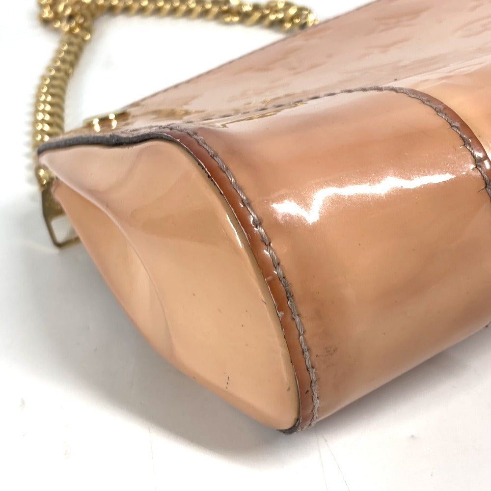 LOUIS VUITTON M50410 Monogram Vernis Santa Monica Chain Bag, Handbag, Shoulder Bag, Monogram Vernis, Women's, Rose Ballerine, Pink