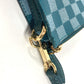 LOUIS VUITTON N41310 ダミエカラー モジュール 2WAYバッグ クラッチバッグ カバン セカンドバッグ ショルダーバッグ PVC/レザー ユニセックス シアン グリーン