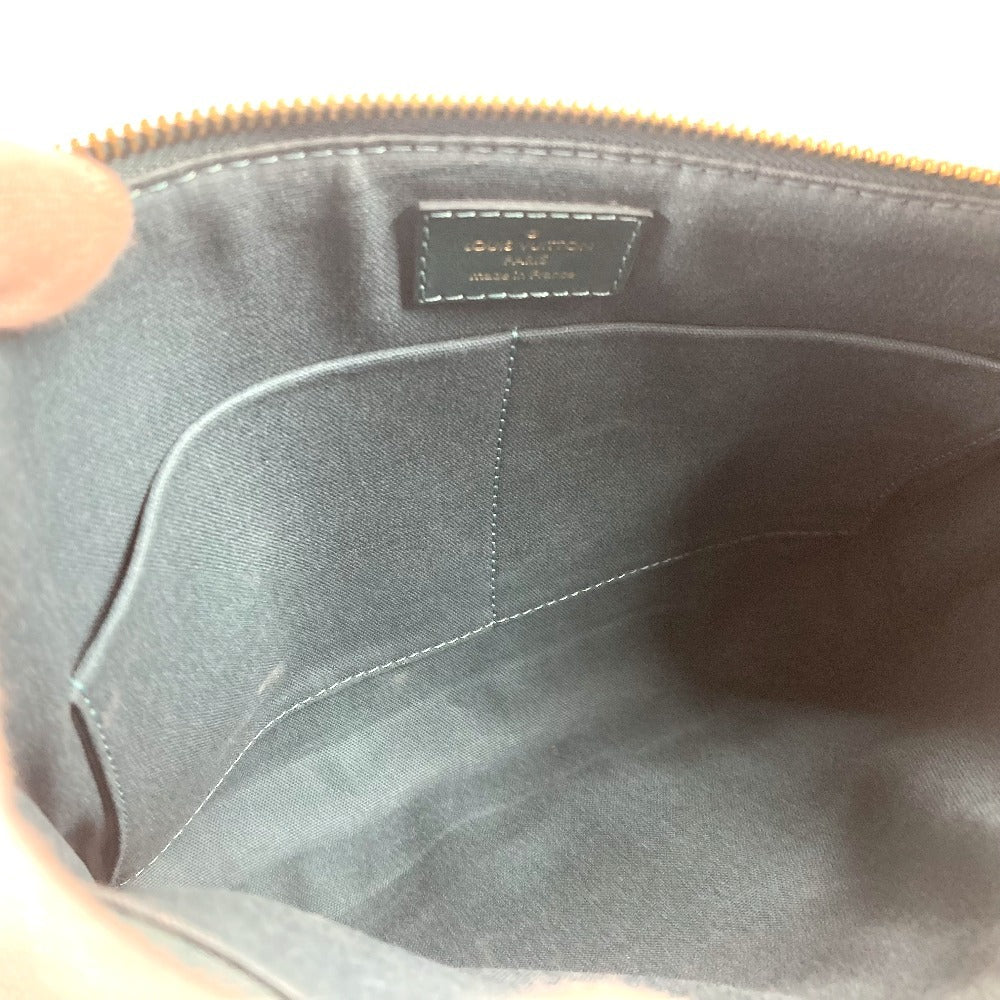 LOUIS VUITTON N41310 ダミエカラー モジュール 2WAYバッグ クラッチバッグ カバン セカンドバッグ ショルダーバッグ PVC/レザー ユニセックス シアン グリーン