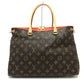 LOUIS VUITTON M41148 パラス 2WAY カバン ショルダーバッグ ハンドバッグ モノグラムキャンバス レディース ブラウン
