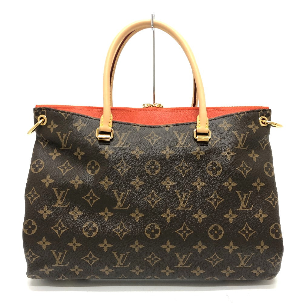 LOUIS VUITTON M41148 パラス 2WAY カバン ショルダーバッグ ハンドバッグ モノグラムキャンバス レディース ブラウン