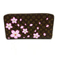 LOUIS VUITTON M13433 Murakami Takashi LV x TM Zippy Wallet Cherry Blossom Long Wallet MonogramCanvas Brown/Metal fittingsGold Used