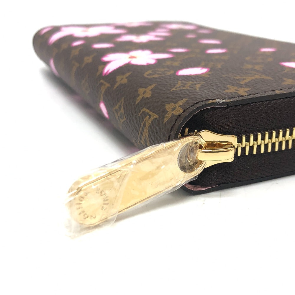 LOUIS VUITTON M13433 Murakami Takashi Monogram LV x TM Zippy Wallet Cherry Blossom Long Wallet Wallet Long Wallet MonogramCanvas Brown/GoldHardware Used