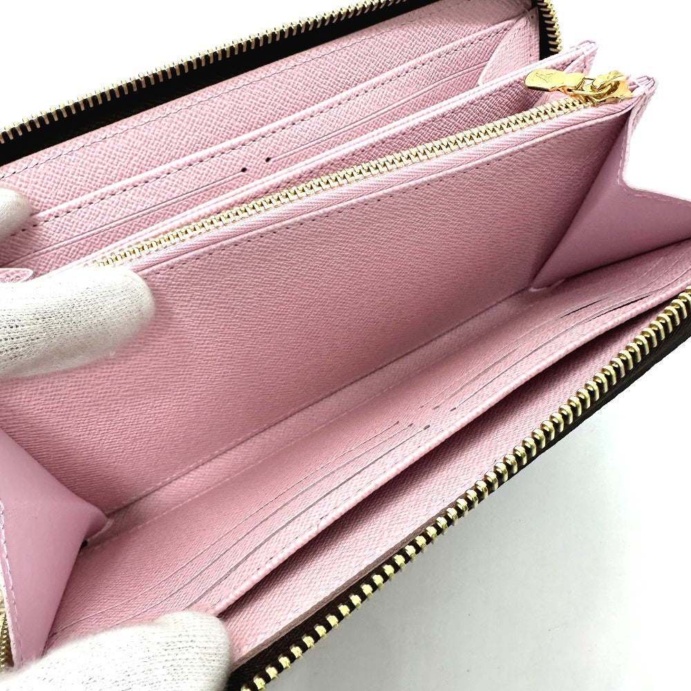 LOUIS VUITTON M13433 村上隆 モノグラム LV × TM ジッピー・ウォレット チェリーブロッサム 長財布 モノグラムキャンバス レディース ブラウン