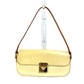 LOUIS VUITTON M91507 Monogram Vernis Malibu Street Flap Shoulder Bag, Women's, Perle White