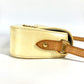 LOUIS VUITTON M91507 Monogram Vernis Malibu Street Flap Shoulder Bag, Women's, Perle White