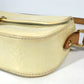 LOUIS VUITTON M91507 Monogram Vernis Malibu Street Flap Shoulder Bag, Women's, Perle White