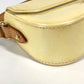 LOUIS VUITTON M91507 Monogram Vernis Malibu Street Flap Shoulder Bag, Women's, Perle White