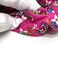 LOUIS VUITTON M96074 LV x TM Takashi Murakami Scrunchie Set, Scrunchie and Super Flat, 2-Piece Set, Hair Accessory, Hair Tie, Scrunchie, Silk, Women's, White