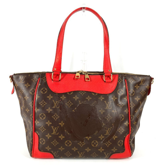 LOUIS VUITTON M51193 モノグラム エストレーラ カバン 肩掛け バイカラー ショルダーバッグ モノグラムキャンバス レディース コクリコ レッド