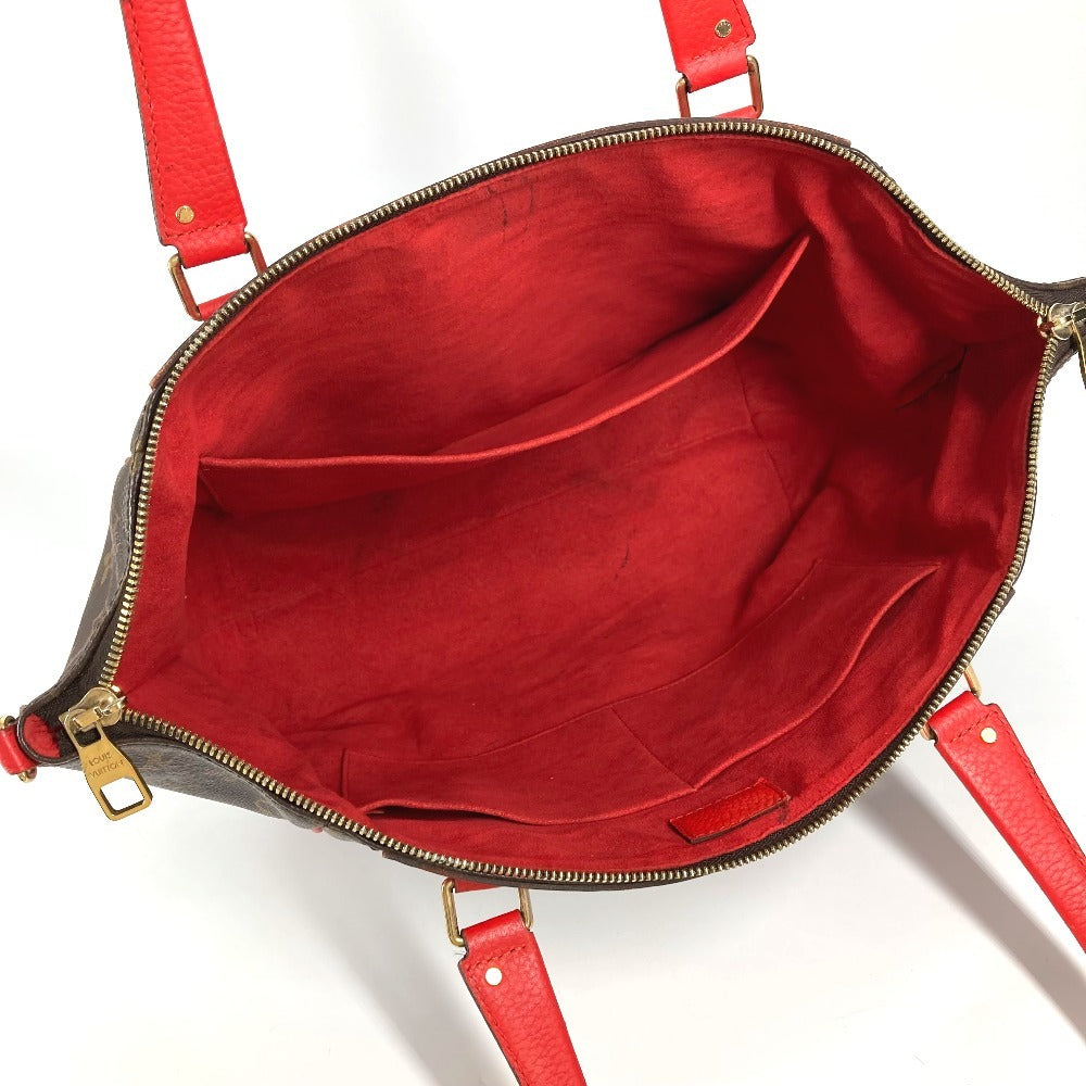 LOUIS VUITTON M51193 モノグラム エストレーラ カバン 肩掛け バイカラー ショルダーバッグ モノグラムキャンバス レディース コクリコ レッド