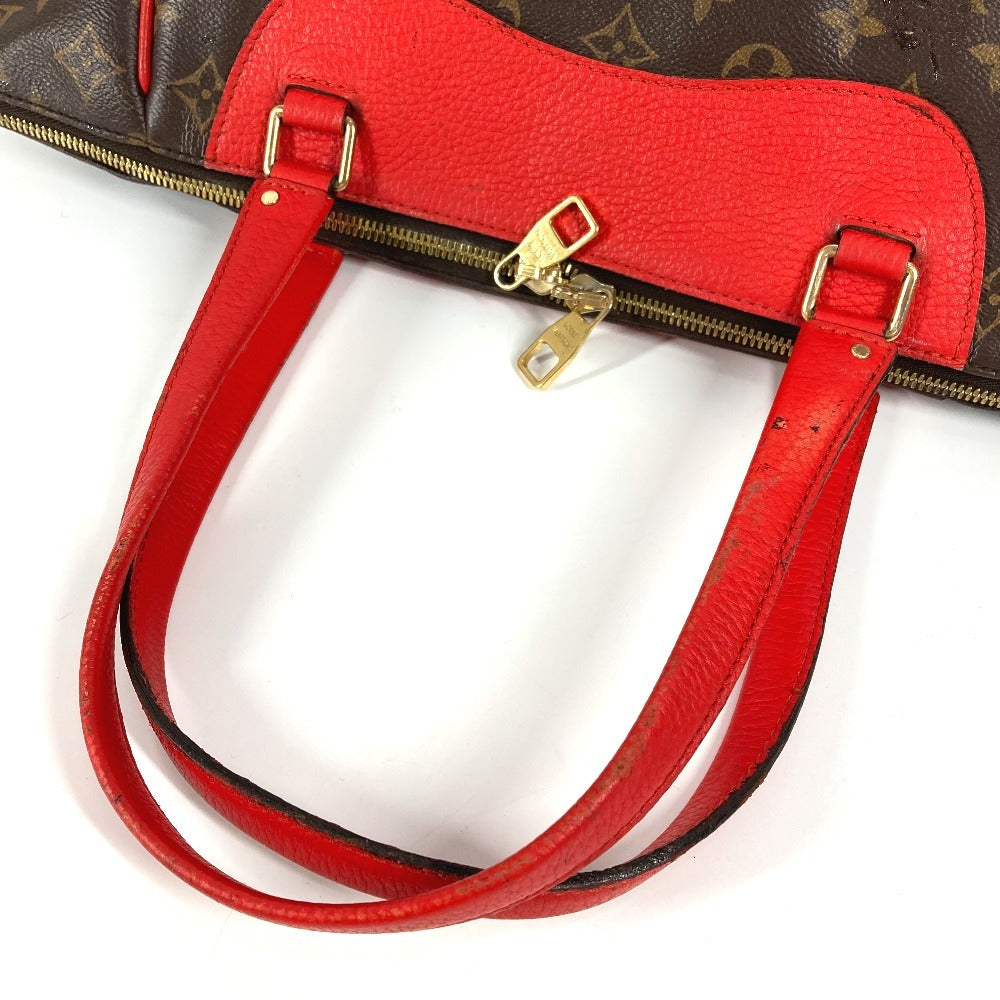 LOUIS VUITTON M51193 モノグラム エストレーラ カバン 肩掛け バイカラー ショルダーバッグ モノグラムキャンバス レディース コクリコ レッド