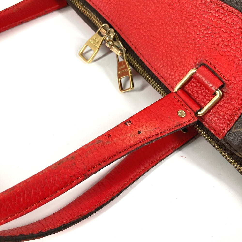 LOUIS VUITTON M51193 モノグラム エストレーラ カバン 肩掛け バイカラー ショルダーバッグ モノグラムキャンバス レディース コクリコ レッド