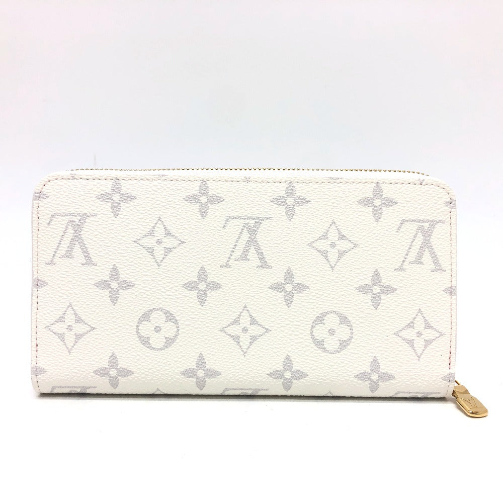 LOUIS VUITTON M14240 Takashi Murakami Collaboration Monogram LV x TM Zippy Wallet, Cherry Design, Monogram Canvas, Unisex, White