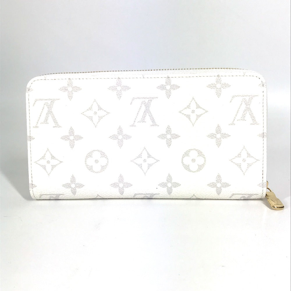 LOUIS VUITTON M14240 村上隆コラボ モノグラム LV × TM ジッピー・ウォレット ロングウォレット ラウンドファスナー 長財布 モノグラムキャンバス ユニセックス ホワイト