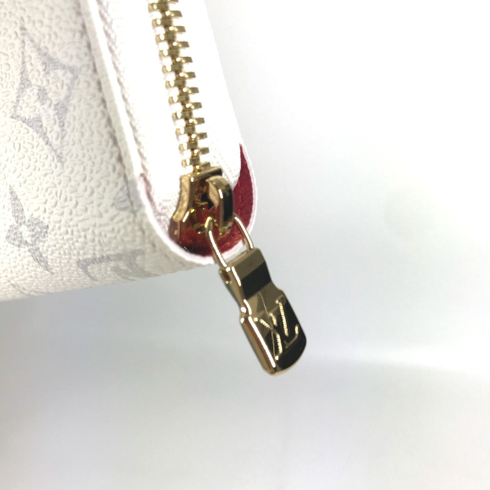 LOUIS VUITTON M14240 村上隆コラボ モノグラム LV × TM ジッピー・ウォレット ロングウォレット ラウンドファスナー 長財布 モノグラムキャンバス ユニセックス ホワイト