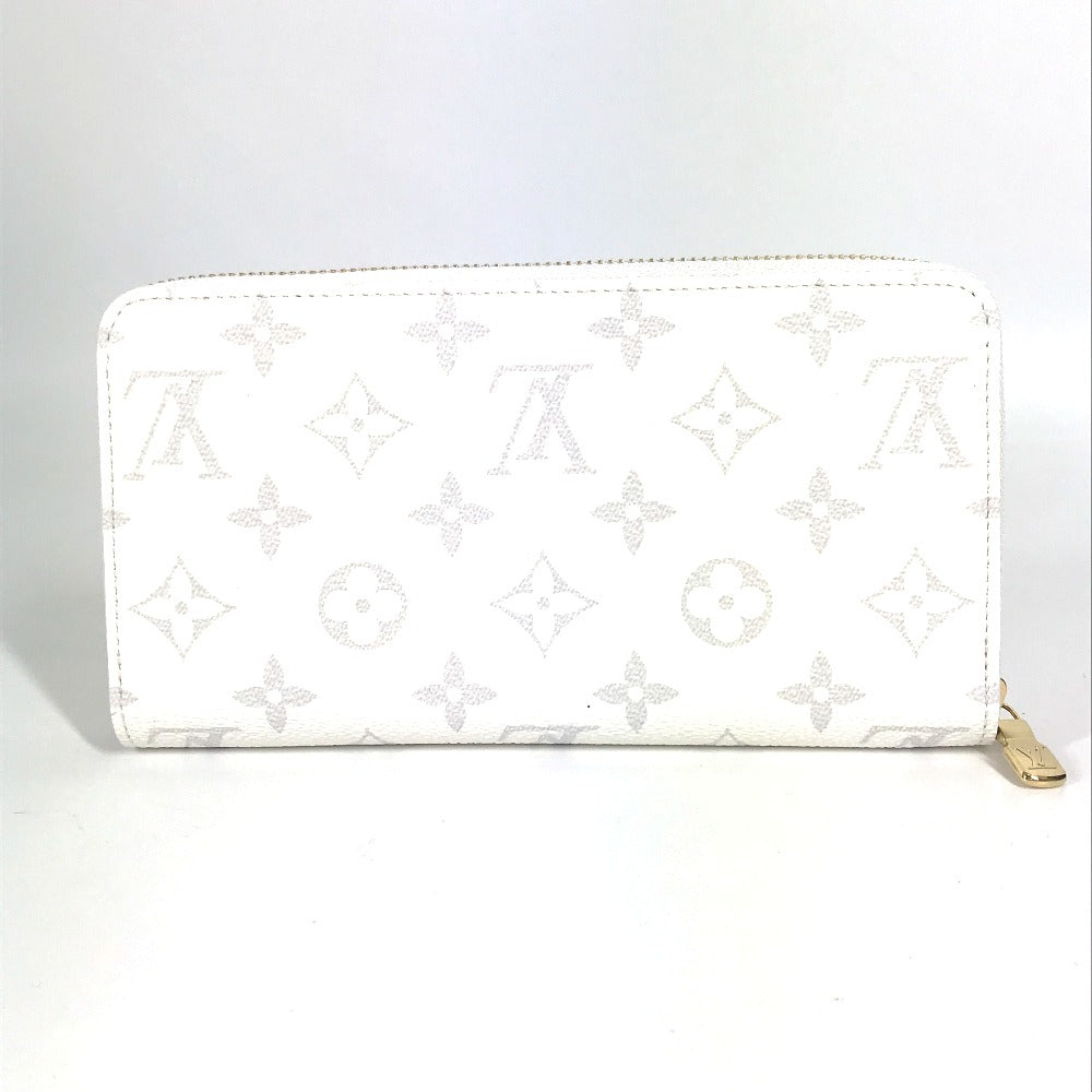 LOUIS VUITTON M14240 村上隆コラボ モノグラム LV × TM ジッピー・ウォレット ロングウォレット ラウンドファスナー 長財布 モノグラムキャンバス ユニセックス ホワイト
