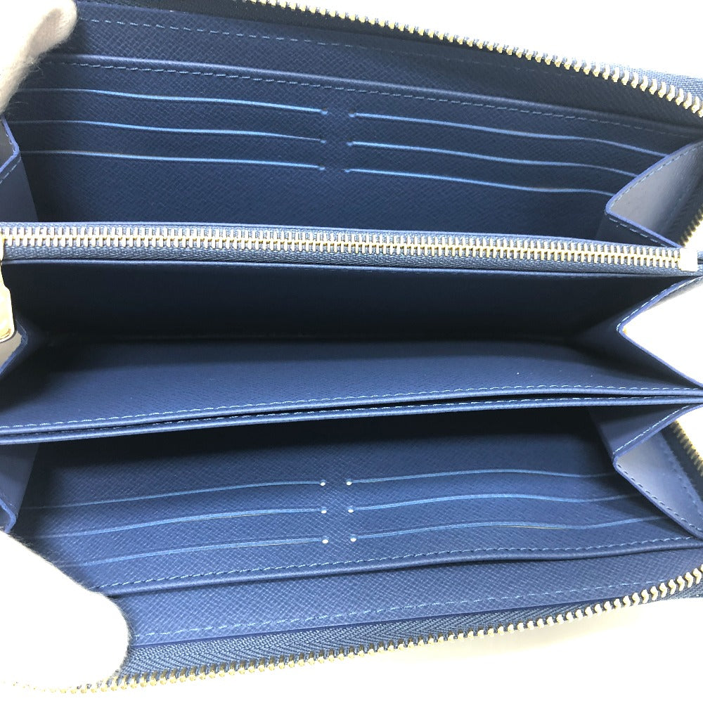 LOUIS VUITTON M23161 村上隆コラボ モノグラムデニム LV × TM ジッピー・ウォレット 財布 ウォレット サクランボ チェリー 長財布 ユニセックス ブルー
