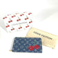 LOUIS VUITTON M23161 村上隆コラボ モノグラムデニム LV × TM ジッピー・ウォレット ロングウォレット ラウンドファスナー 長財布 ユニセックス ブルー