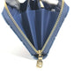 LOUIS VUITTON M23161 村上隆コラボ モノグラムデニム LV × TM ジッピー・ウォレット ロングウォレット ラウンドファスナー 長財布 デニム ユニセックス ブルー
