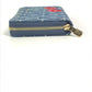 LOUIS VUITTON M23161 村上隆コラボ モノグラムデニム LV × TM ジッピー・ウォレット ロングウォレット ラウンドファスナー 長財布 デニム ユニセックス ブルー