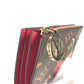 LOUIS VUITTON M13420 村上隆コラボ モノグラム LV × TM ポルトフォイユ・リサ コンパクトウォレット 2つ折り財布 モノグラムキャンバス ユニセックス ブラウン
