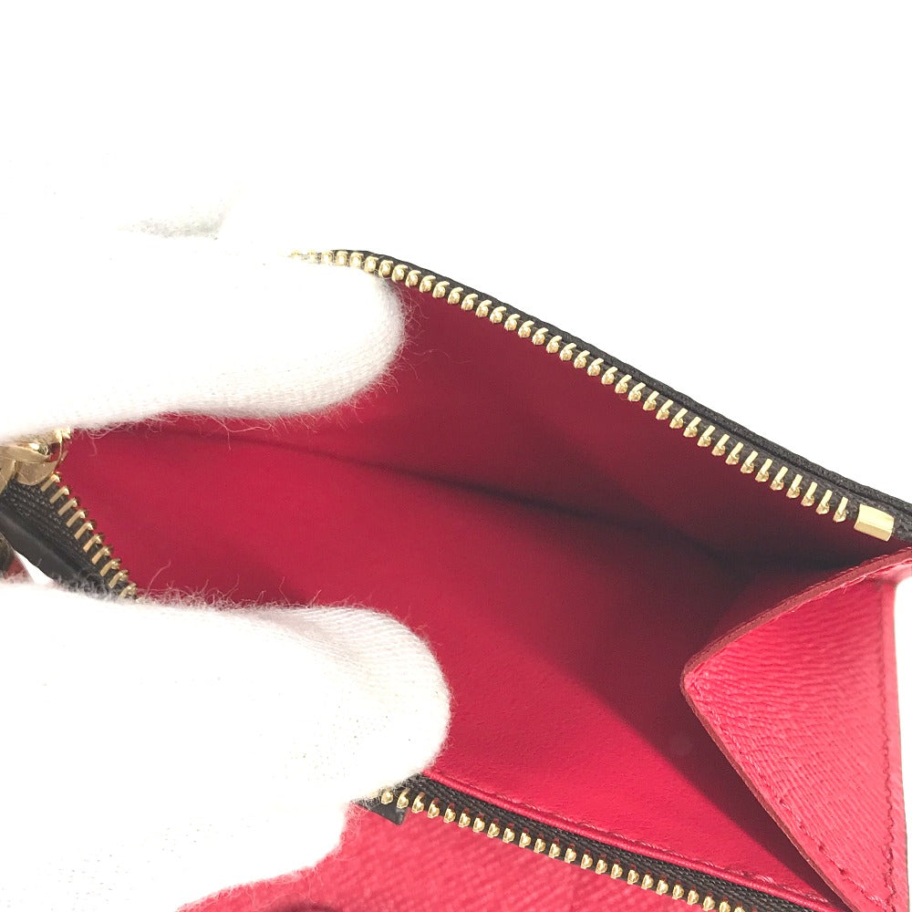 LOUIS VUITTON M13420 村上隆コラボ モノグラム LV × TM ポルトフォイユ・リサ コンパクトウォレット 2つ折り財布 モノグラムキャンバス ユニセックス ブラウン