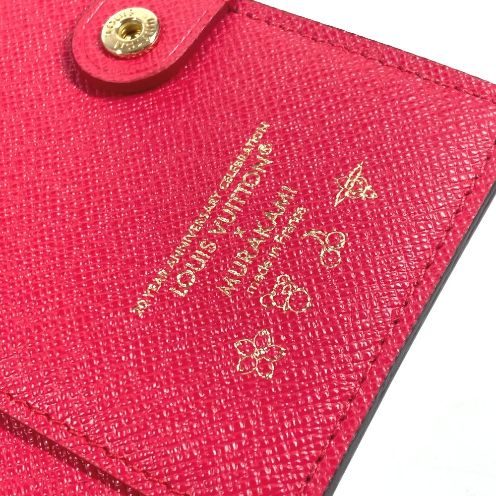 LOUIS VUITTON M13420 村上隆コラボ モノグラム LV × TM ポルトフォイユ・リサ チェリー サクランボ コンパクトウォレット 2つ折り財布 モノグラムキャンバス レディース ブラウン