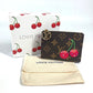 LOUIS VUITTON M13420 村上隆コラボ モノグラム LV × TM ポルトフォイユ・リサ チェリー サクランボ コンパクトウォレット 2つ折り財布 モノグラムキャンバス レディース ブラウン