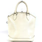 LOUIS VUITTON M4229J Epi Lockit PM Tote Bag, Handbag, Epi Leather, Women's, Ivory, White