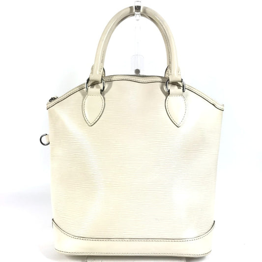 LOUIS VUITTON M4229J エピ ロックイットPM トートバッグ カバン ハンドバッグ エピレザー レディース イヴォワール ホワイト