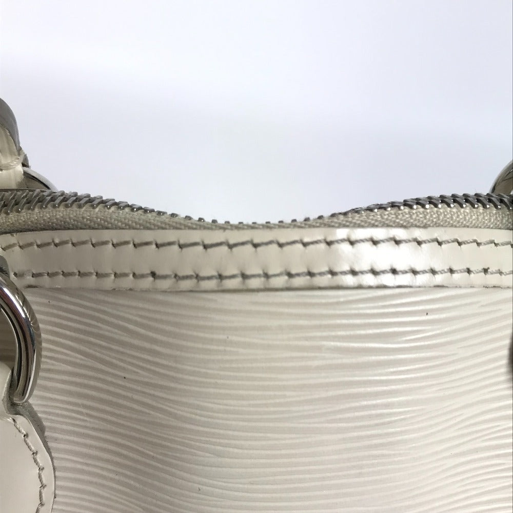 LOUIS VUITTON M4229J Epi Lockit PM Tote Bag, Handbag, Epi Leather, Women's, Ivory, White