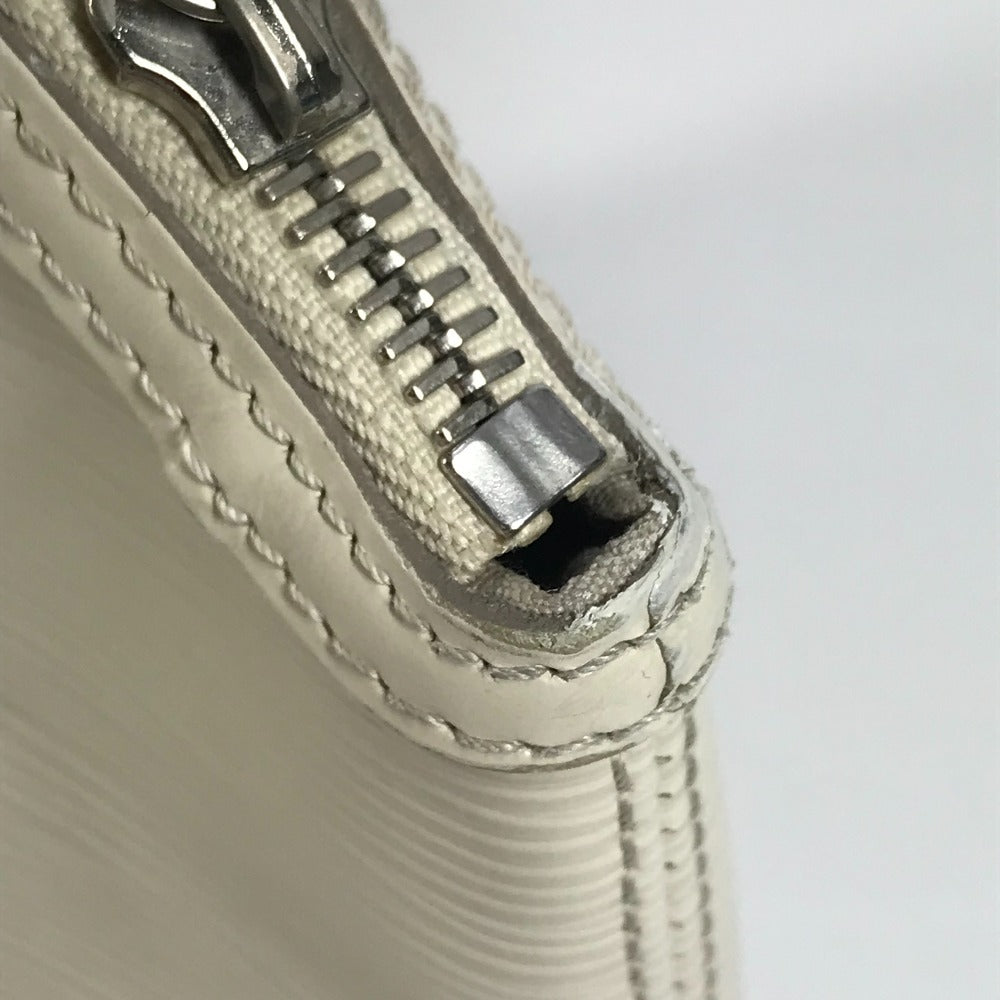 LOUIS VUITTON M4229J Epi Lockit PM Tote Bag, Handbag, Epi Leather, Women's, Ivory, White