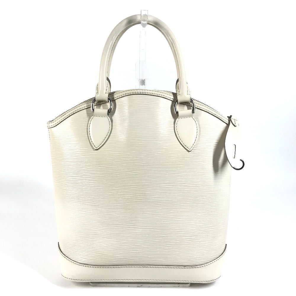 LOUIS VUITTON M4229J Epi Lockit PM Tote Bag, Handbag, Epi Leather, Women's, Ivory, White