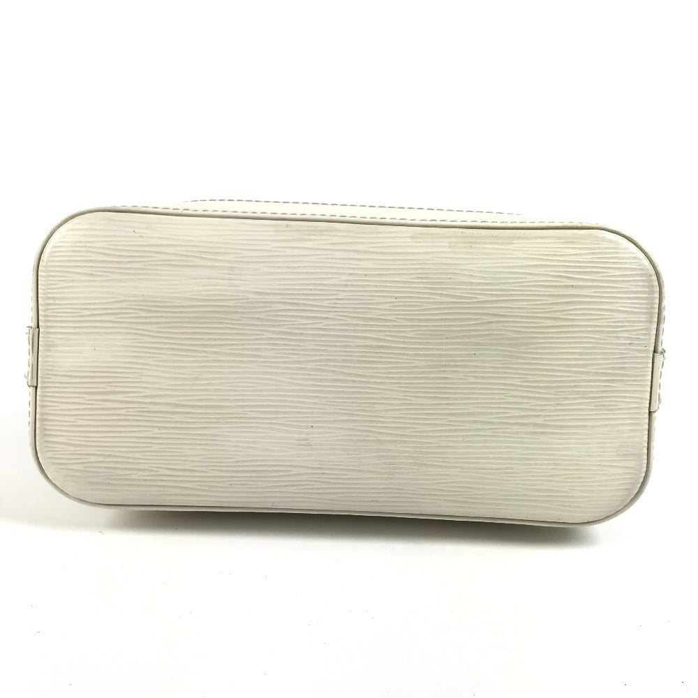 LOUIS VUITTON M4229J Epi Lockit PM Tote Bag, Handbag, Epi Leather, Women's, Ivory, White
