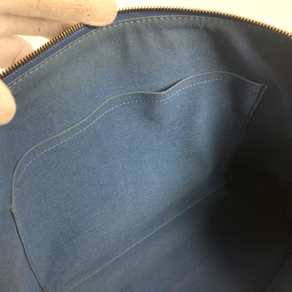 LOUIS VUITTON N41328 Damier Infini Porte Document Manjour PDJ Bag, Document Bag, Briefcase, Handbag, Business Bag, Damier Infini Leather, Unisex, Blue