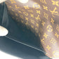 LOUIS VUITTON M30583 タイガ モノグラム ポシェット スティーマー カバン ポーチ チェーン フラップ クラッチバッグ タイガレザー ユニセックス カーキ
