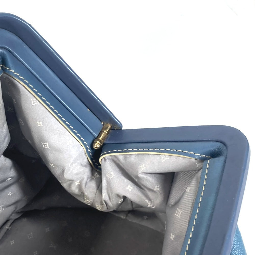 LOUIS VUITTON スハリ アンジェニューGM トートバッグ カバン ハンドバッグ スハリレザー レディース ブルー
