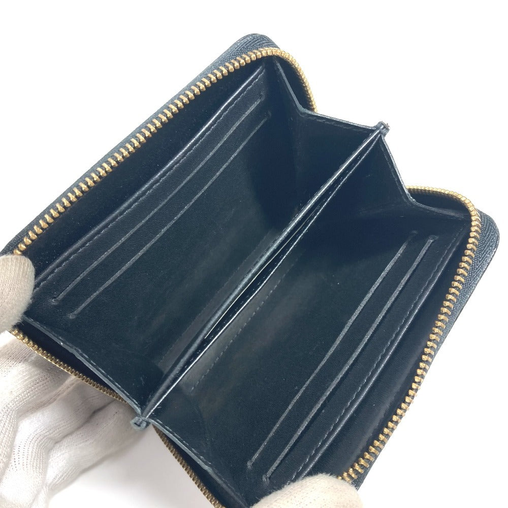 LOUIS VUITTON M50372 ニコラジェスキュール ジッピーコインパース ラウンドファスナー 財布 小銭入れ コインケース パテントレザー レディース ホワイト