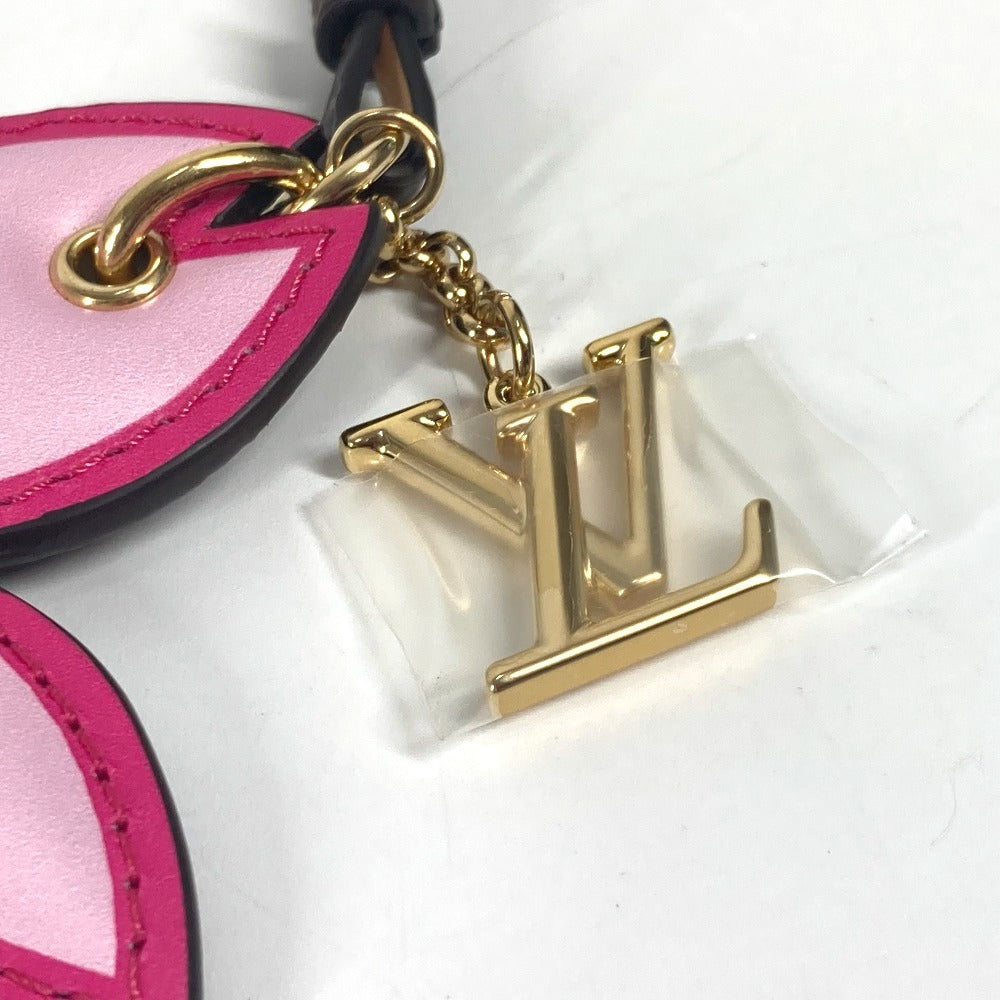 LOUIS VUITTON M02475 LV×TM モノグラム 村上隆 バッグチャーム・チェリーブロッサム チャーム バッグチャーム モノグラムキャンバス レディース ブラウン