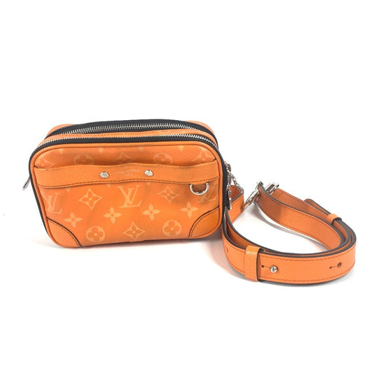 LOUIS VUITTON M31073 タイガラマ アルファ ウェアラブルウォレットNV 斜め掛け カバン ポシェット ショルダーバッグ モノグラムキャンバス ユニセックス オレンジ