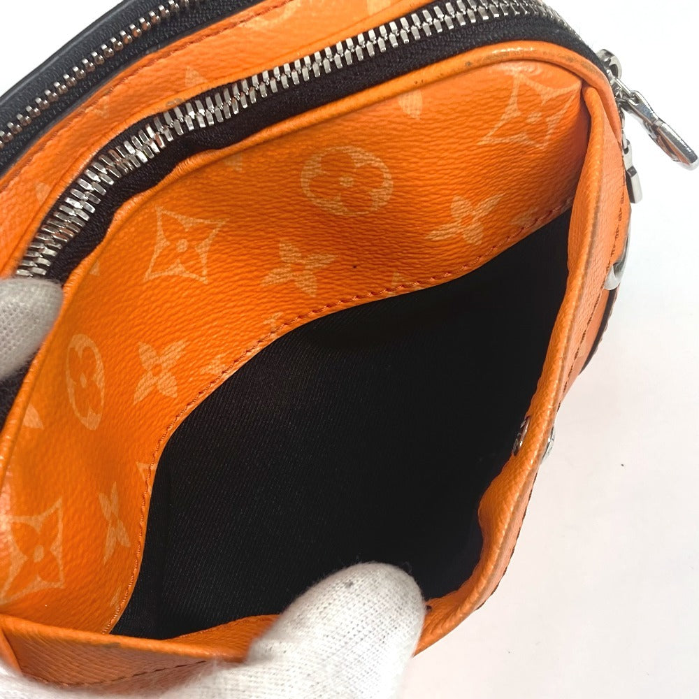 LOUIS VUITTON M31073 タイガラマ アルファ ウェアラブルウォレットNV 斜め掛け カバン ポシェット ショルダーバッグ モノグラムキャンバス ユニセックス オレンジ