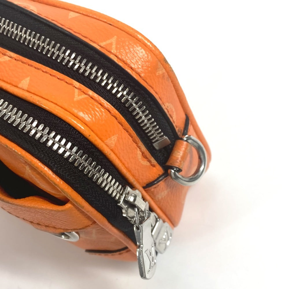 LOUIS VUITTON M31073 タイガラマ アルファ ウェアラブルウォレットNV 斜め掛け カバン ポシェット ショルダーバッグ モノグラムキャンバス ユニセックス オレンジ