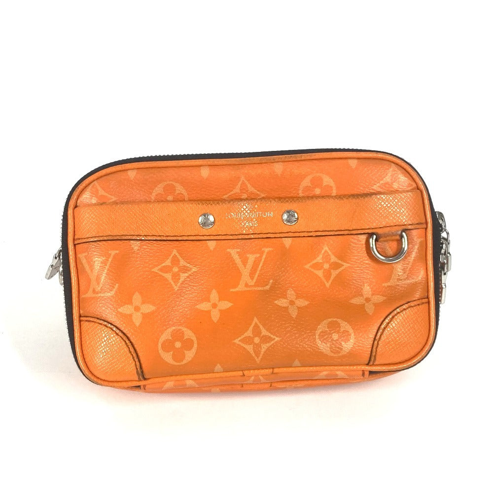 LOUIS VUITTON M31073 タイガラマ アルファ ウェアラブルウォレットNV 斜め掛け カバン ポシェット ショルダーバッグ モノグラムキャンバス ユニセックス オレンジ
